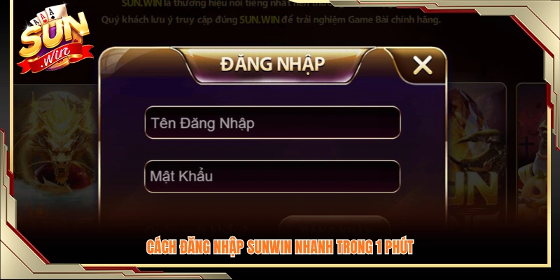 Hướng dẫn truy cập Sunwin siêu tốc chỉ trong vòng 1 phút