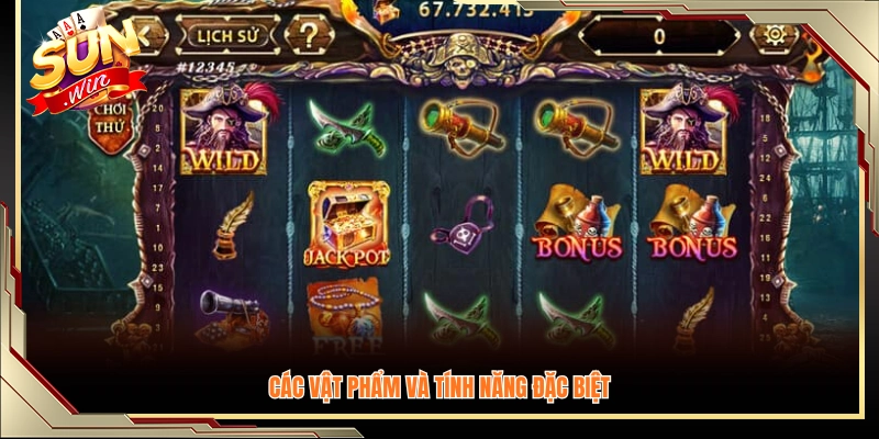 Danh sách vật phẩm hỗ trợ và tính năng thưởng 